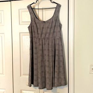 Womens Torrid Houndstooth Dress